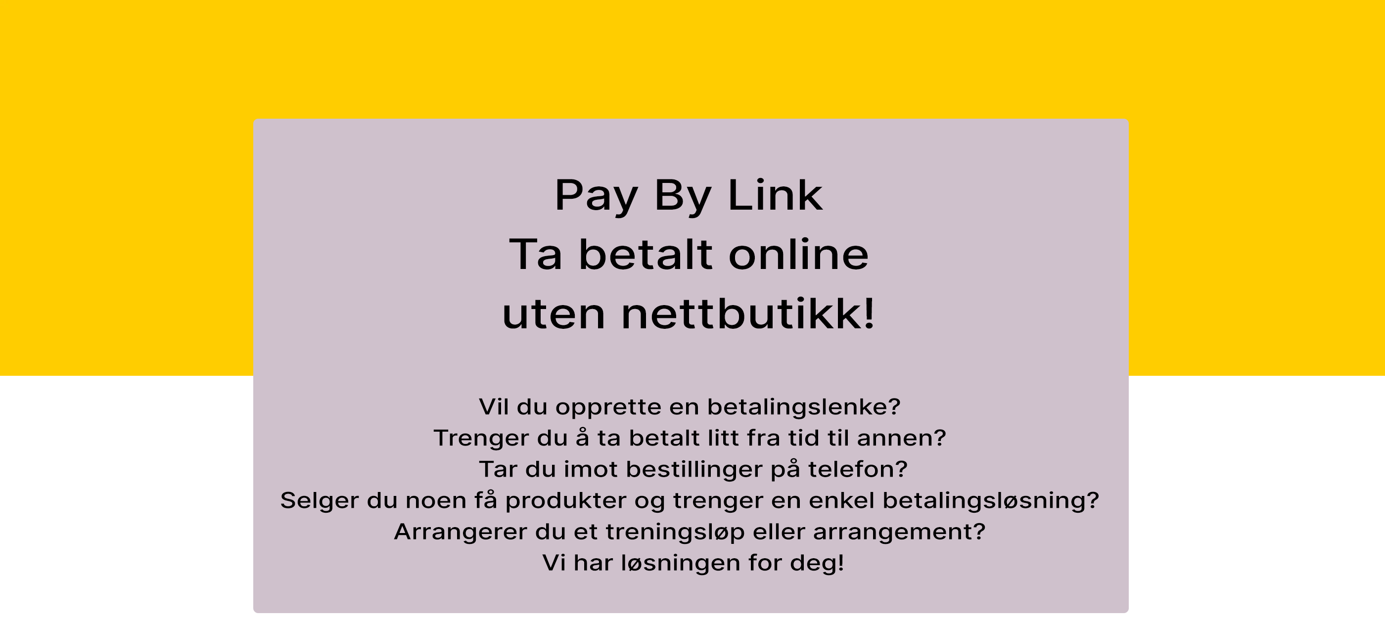 Pay By Link